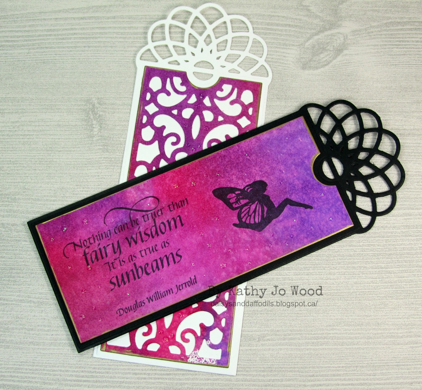 I'm a Little Teapot... "Fairy" Mixed Media bookmarks