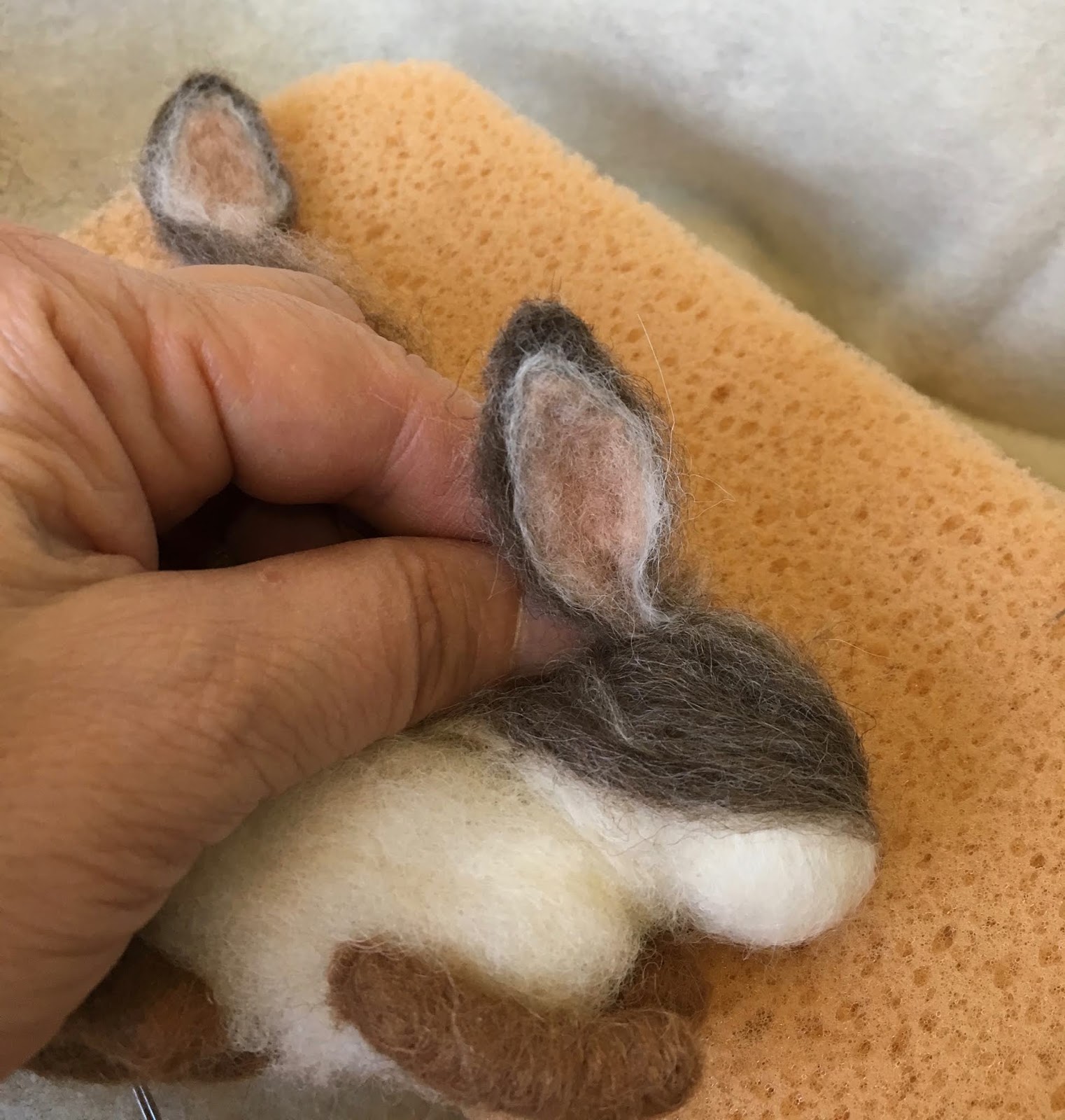Claudia Marie Felt How to Make a Needle Felted Bunny