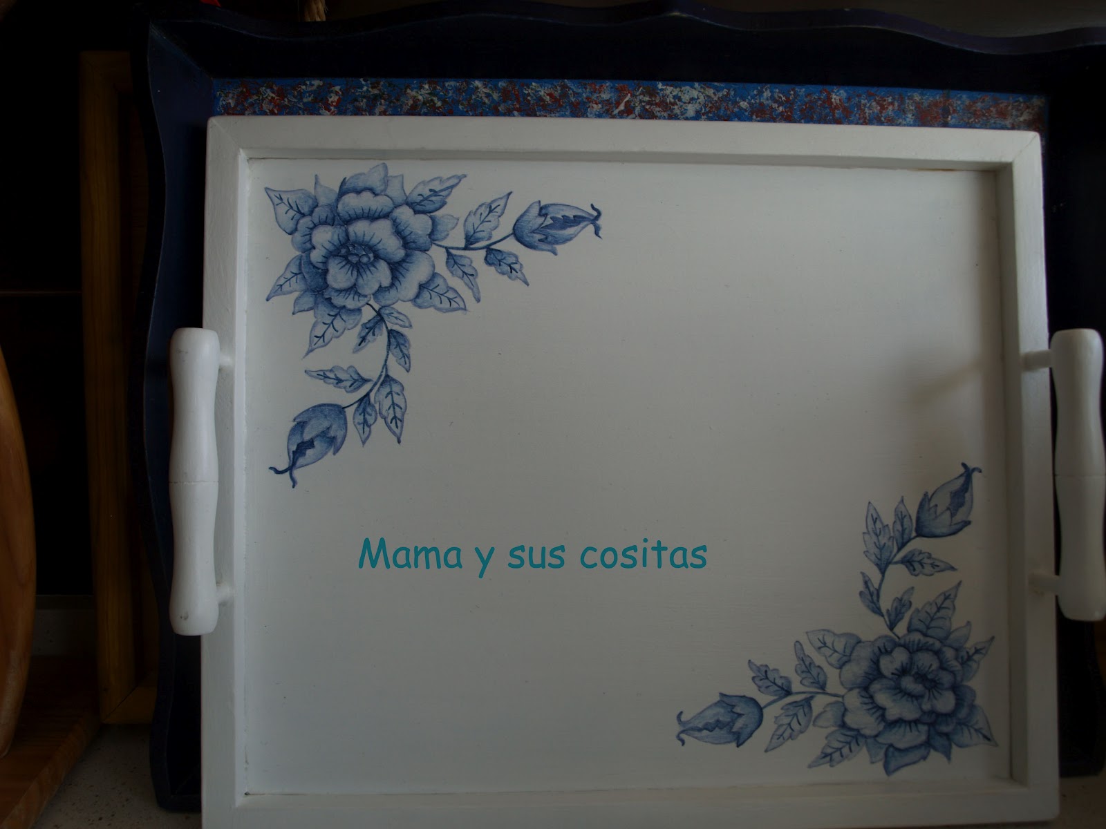 Mamá y sus cositas: Bandeja blanca