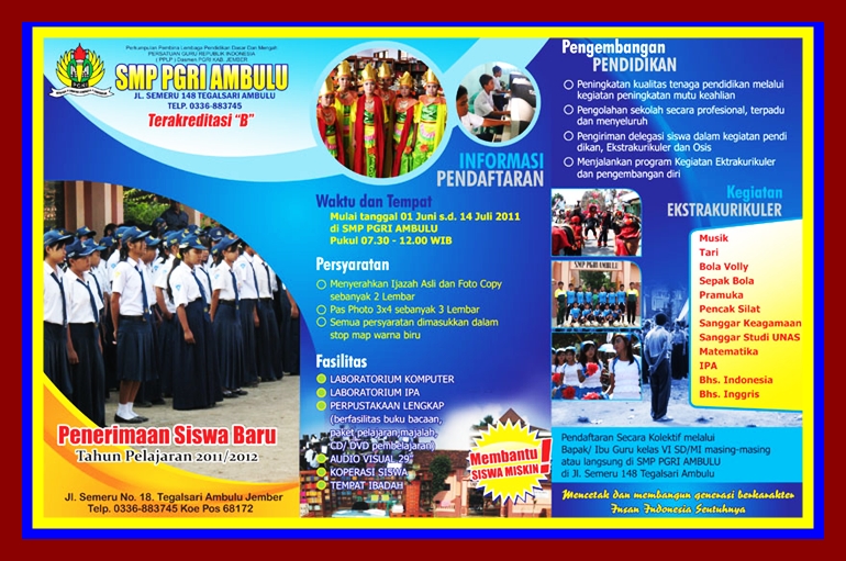 Aplikasi Brosur PPDB Online Terbaru Versi 2017/2018 MKKS