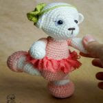 PATRON GRATIS OSA BAILARINA AMIGURUMI 21124