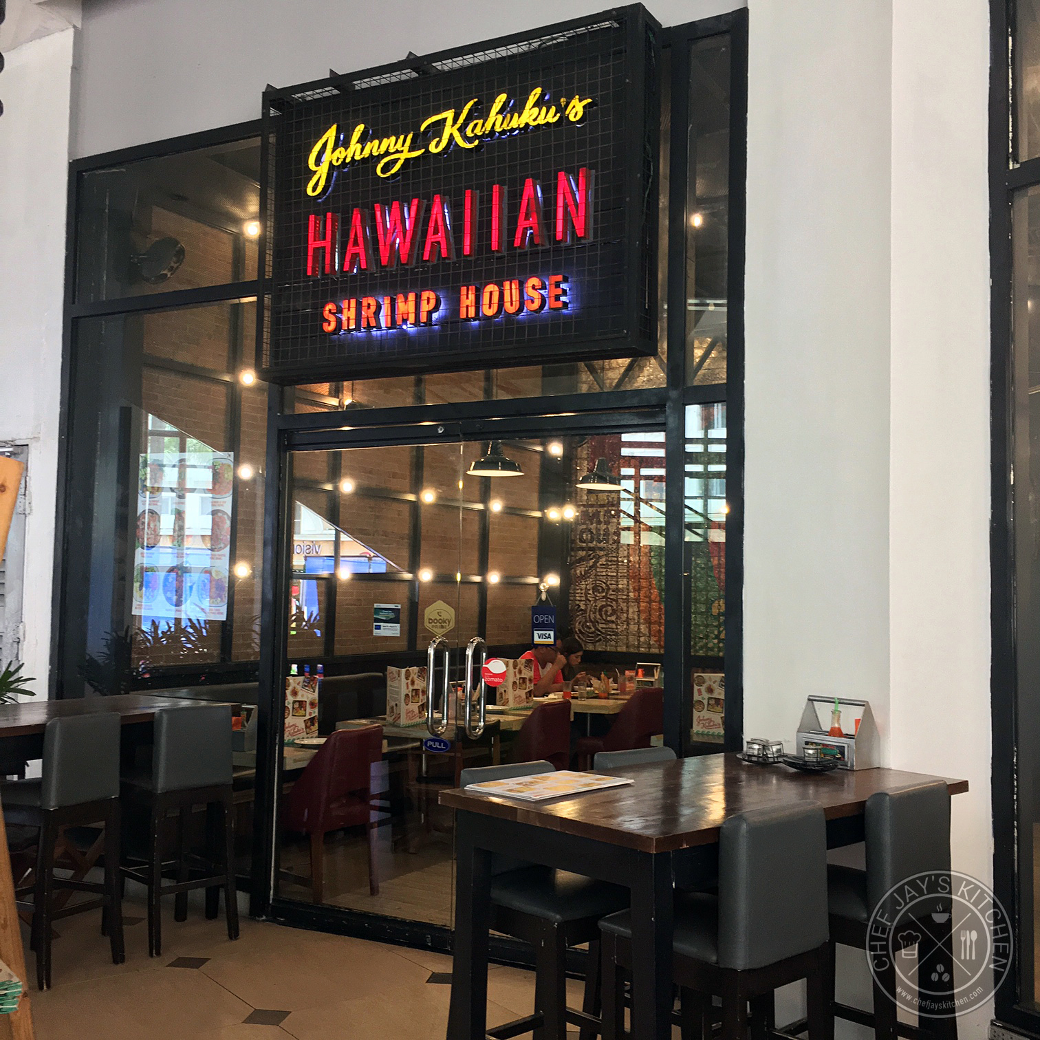 Johnny Kahuku's Hawaiian Shrimp House Shrimp Buckets and Hawaiian