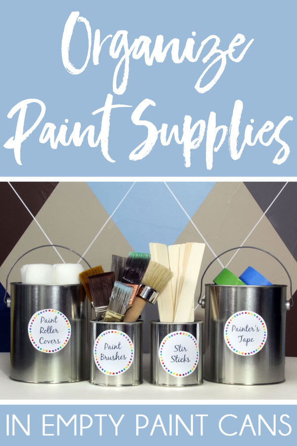 Small Utility Room Shelving Solution & the Best Way to Organize Paint