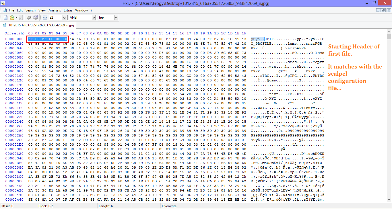 Cybersecurity Blog Scalpel Data Recovery From Byte Strings