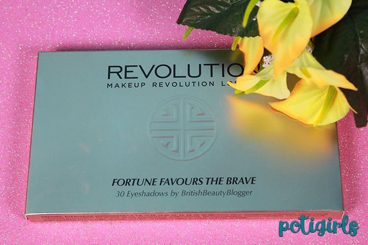 Paleta Fortune Favours the Brave de Makeup Revolution