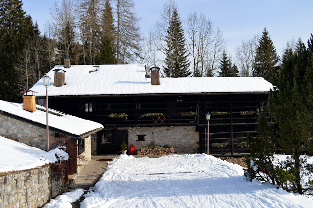 dormire in uno chalet in montagna