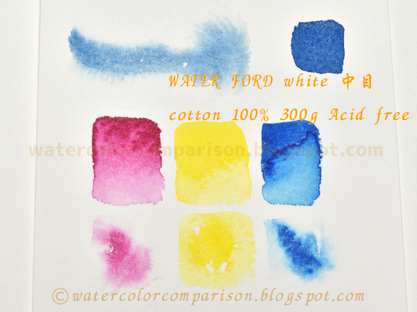 ウォーターフォードホワイト中目300gの水彩紙レビュー｜透明水彩絵具と水彩紙スケッチブックの種類