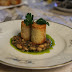Hearts of Palm with Purée of Marrow Beans and Field Greens