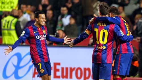 Elche CF vs. FC Barcelona 0-6 Highlight Goal Liga BBVA 24 ...