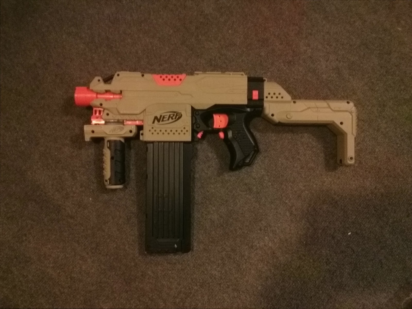 livenletpi s nerf blog finished mod nerf stryfe tactical tan