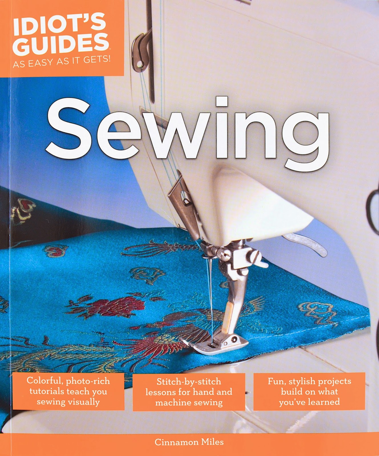 ikat bag: Idiot's Guides: Sewing - A Book Review And Giveaway!