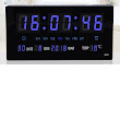 Đồng hồ lịch vạn niên led treo tường 15 x 36 x 3 cm