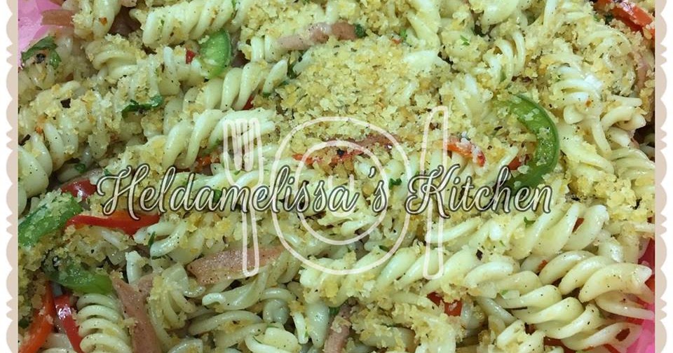 Heldamelissa's Kitchen Aglio Olio Ayam Simple