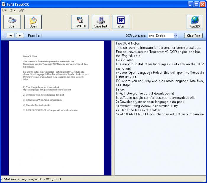free ocr software for dell 968
