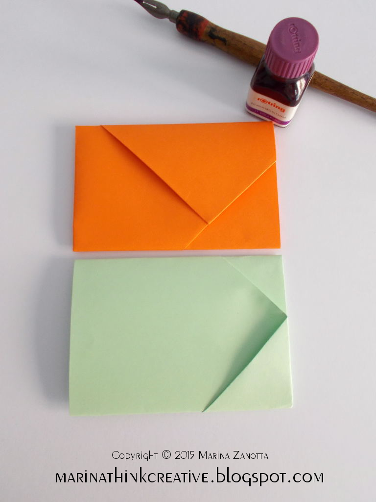 Lettera origami a Babbo Natale (tutorial)