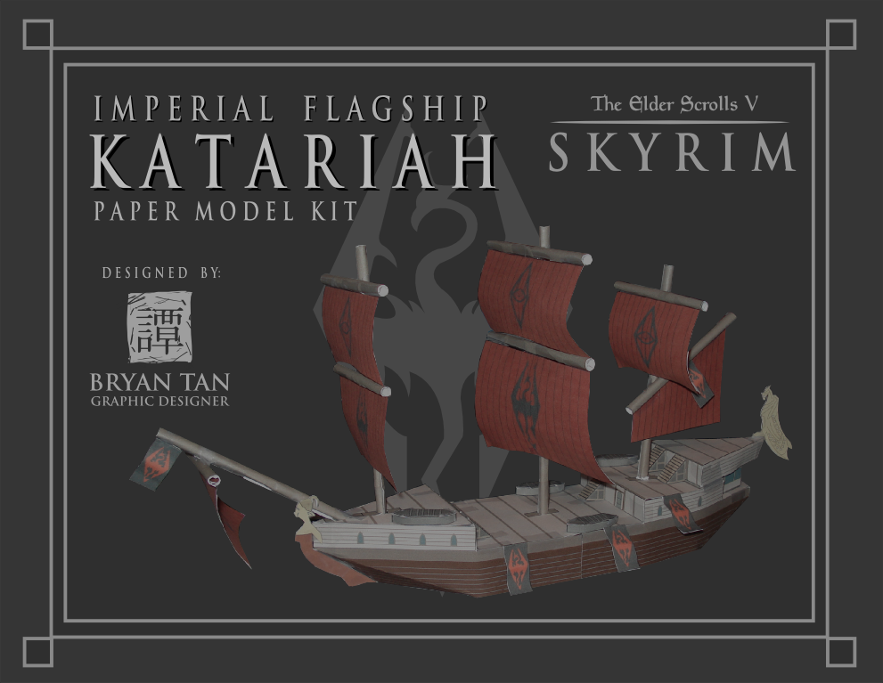 Skyrim Katariah Papercraft Papercraft Paradise PaperCrafts Paper