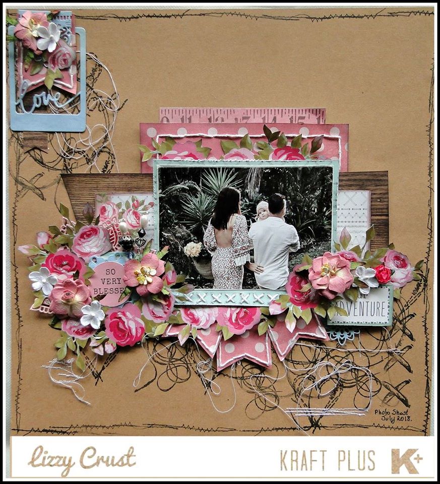 Kraft+: December Challenge...Needles and Pins