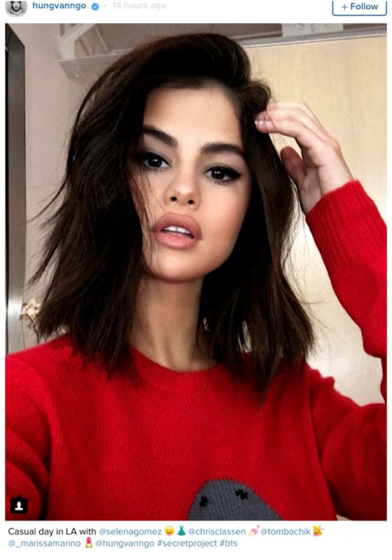 Selena Gomez Hair