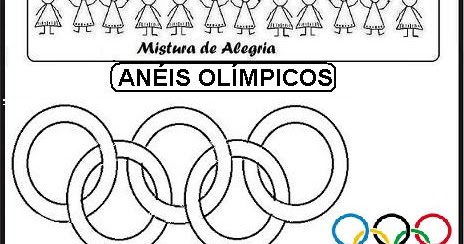 Página para colorir anéis olímpicos - img 4305.