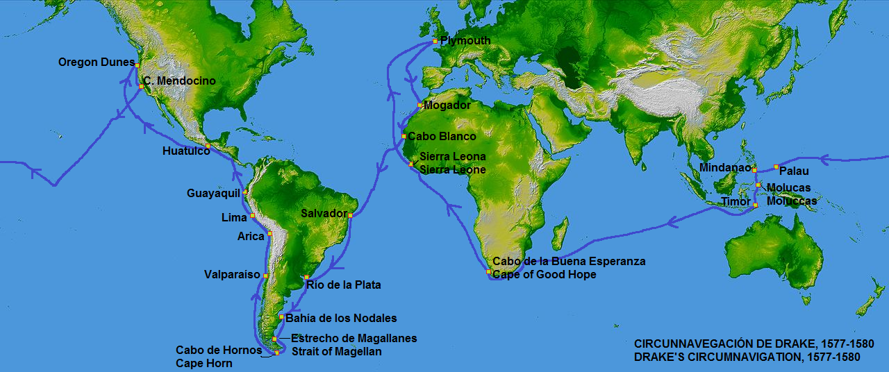 Me gusta y te lo cuento Francis Drake La expedición de Magallanes y