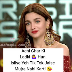 Best Attitude Status Dp For Girls in Hindi Girls Stylish Profile Pictures Status Pix