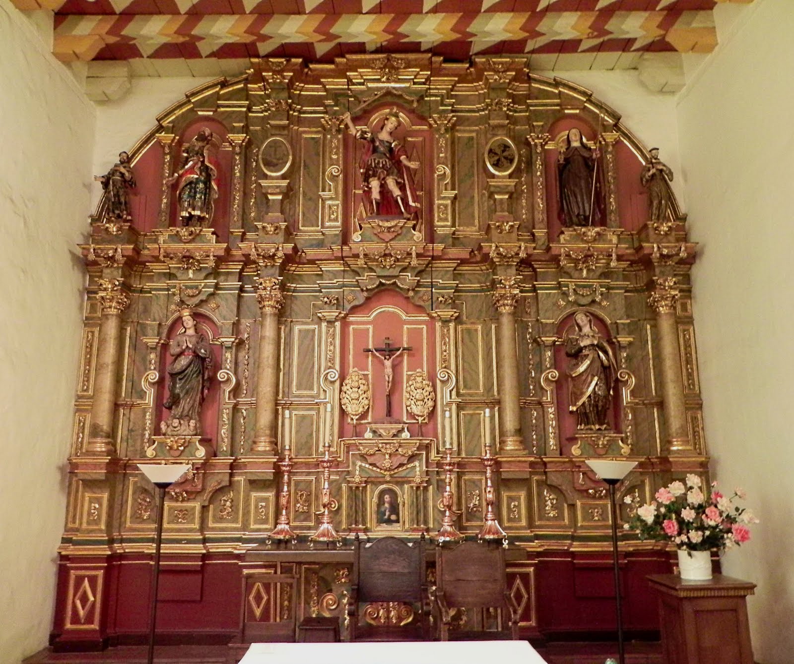 Spencer Alley Inside Mission Dolores