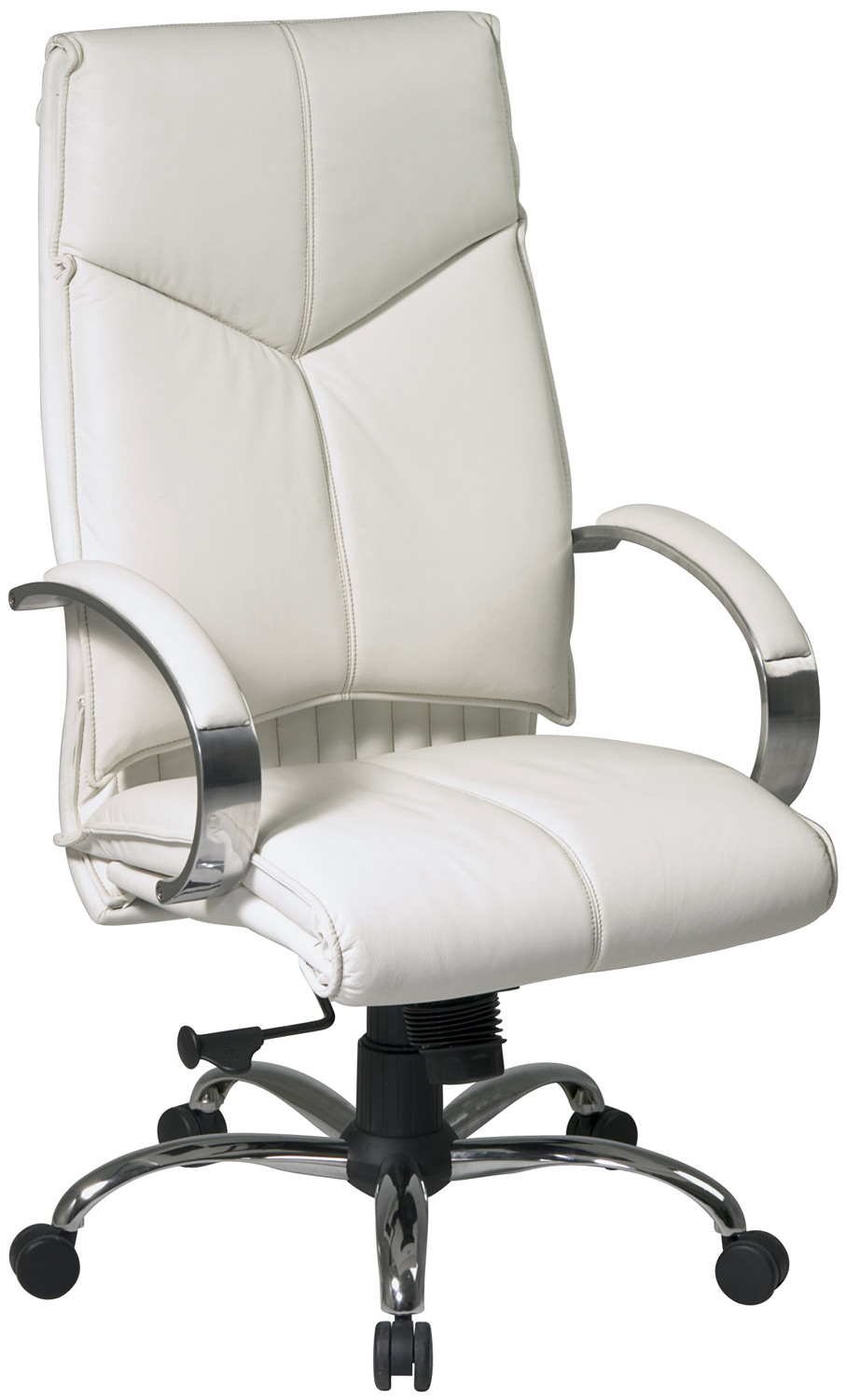 White Leather Chair