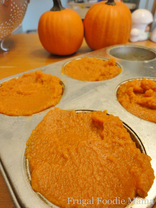 frugal-foodie-mama-freezing-leftover-pumpkin