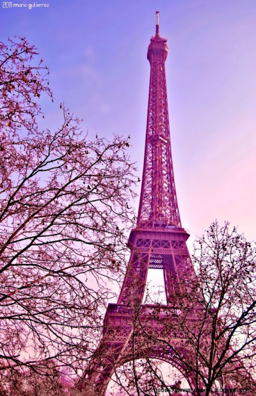 Pink Eiffel Tower Beautiful  Wallpaper  Pinterest