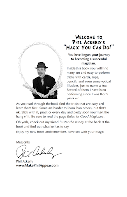 Welcome to Phil Ackerly's Magic You Can Do!