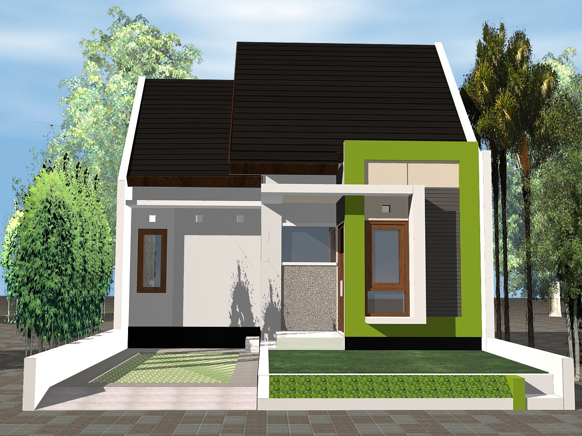 Desain Rumah  Minimalis  Satu Lantai