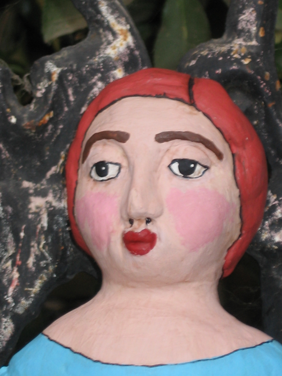 A MAGICAL WHIMSY Photos of the doll I made in Cloth and Clay doll ning