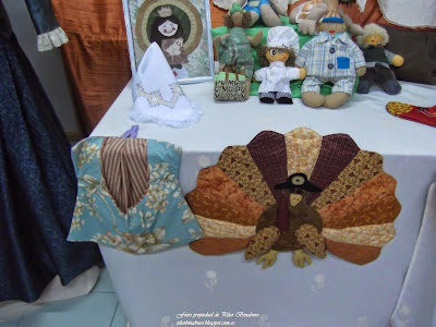Exposición de labores de costura realizados por las alumnas de Cariñena 2014