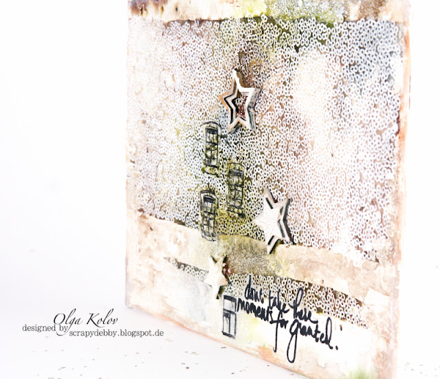 @olgakolov #canvas #mixedmedia #UWS #stars @lindys