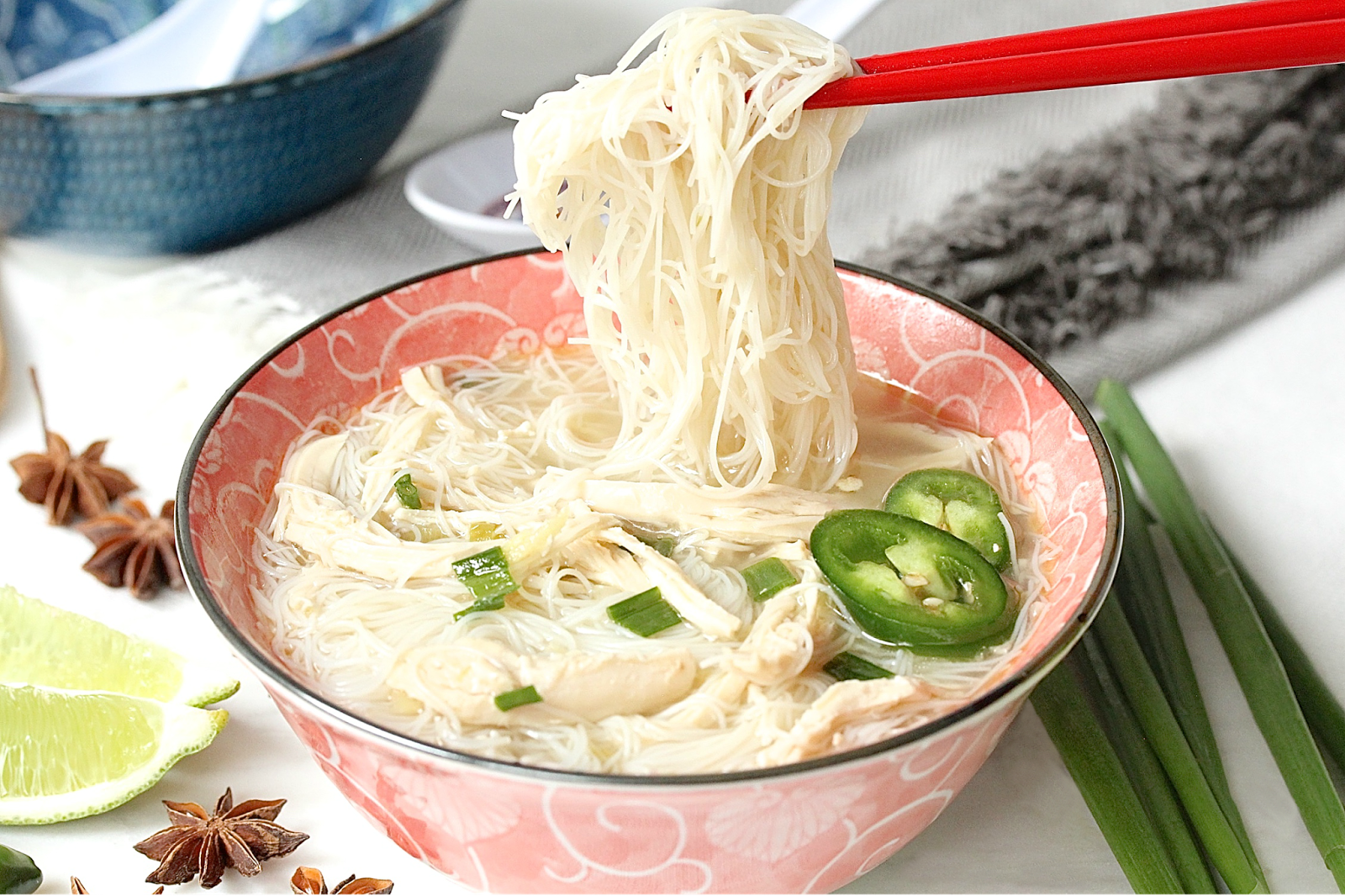 SLOW COOKER CHICKEN RICE VERMICELLI SOUP In Good Flavor Great