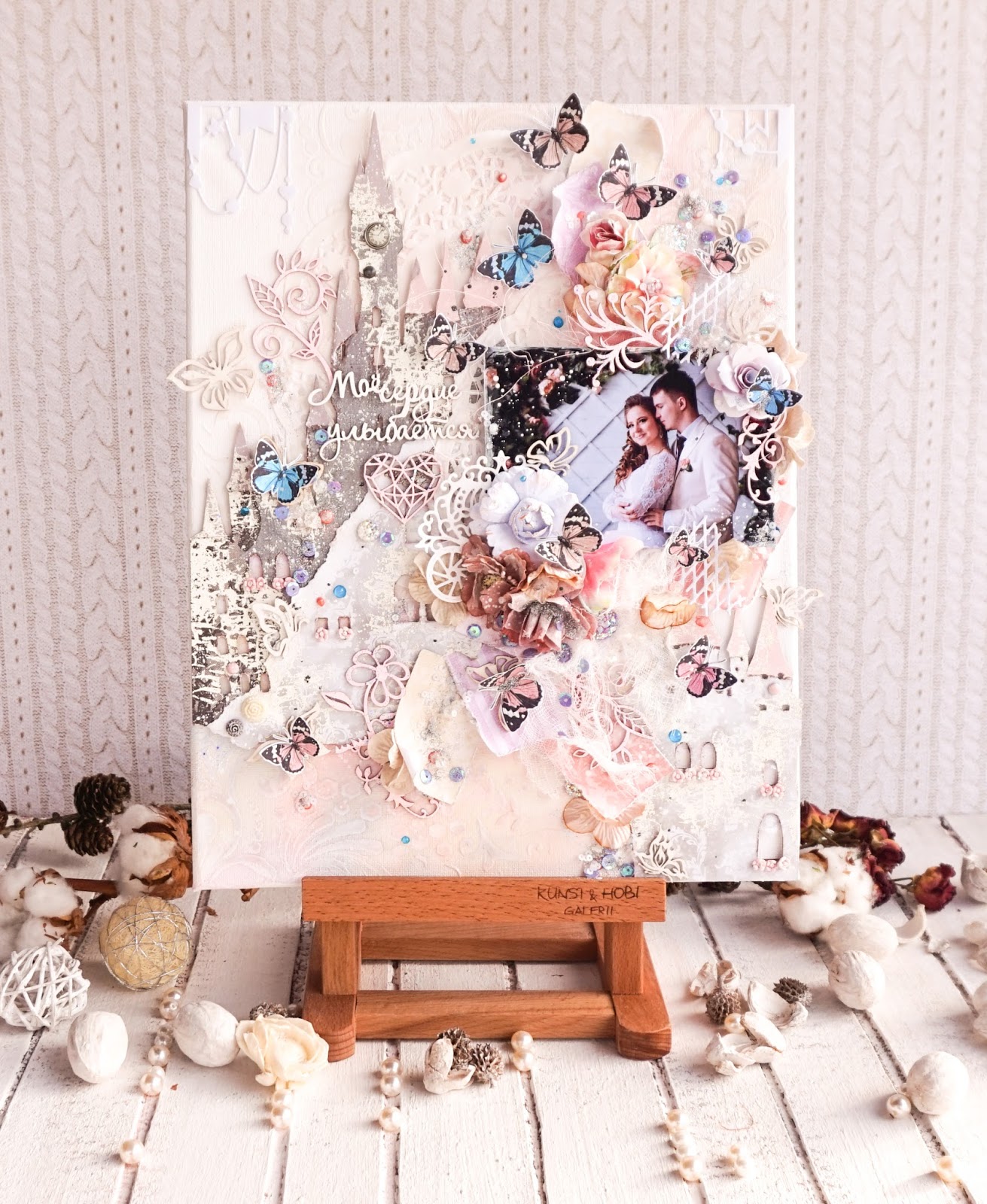 Romantic wedding canvas by Maria Lillepruun Wedding canvas, Fairy