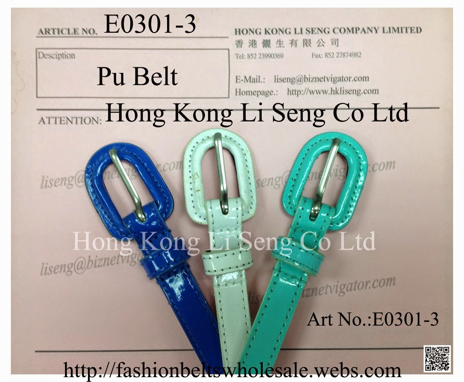Girls Skinny Belt Manufacturer and Supplier - Hong Kong Li Seng Co Ltd