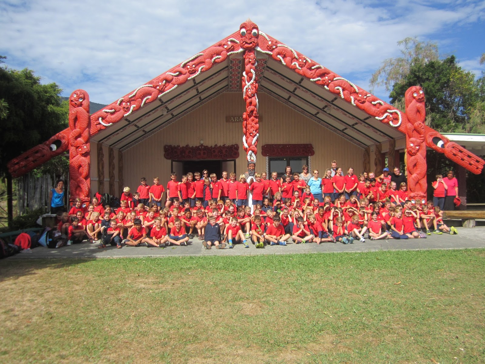 Room 17 Witherlea School Waikawa marae visit