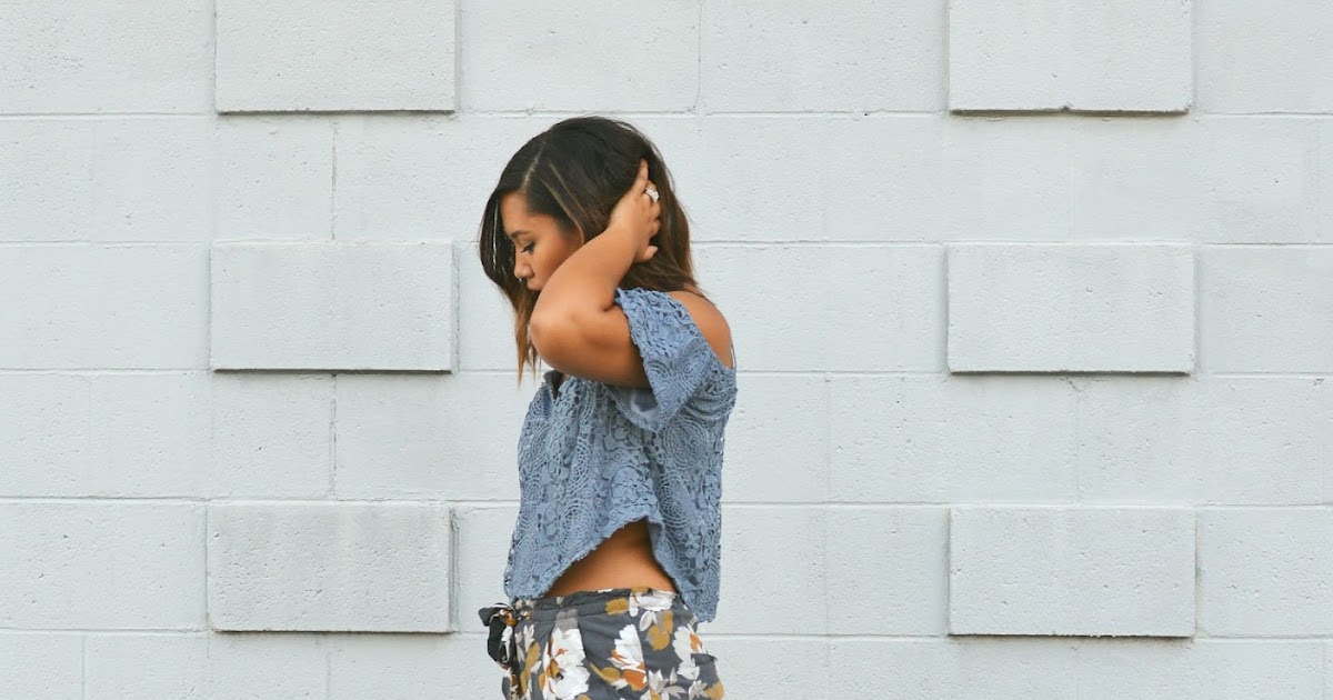 old navy floral pants