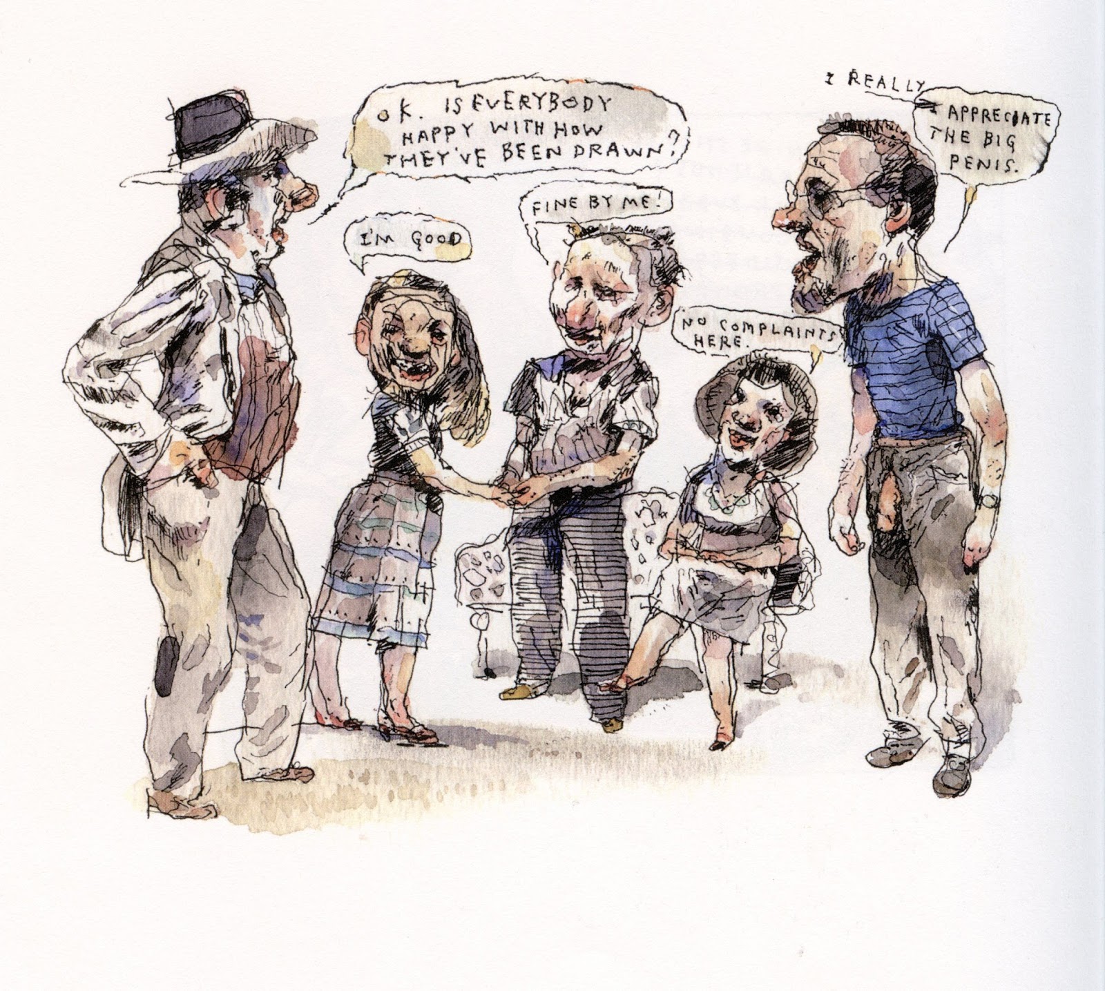 ILLUSTRATION ART JOHN CUNEO NOT - Cuneo%2Bwaving%2Bbook004