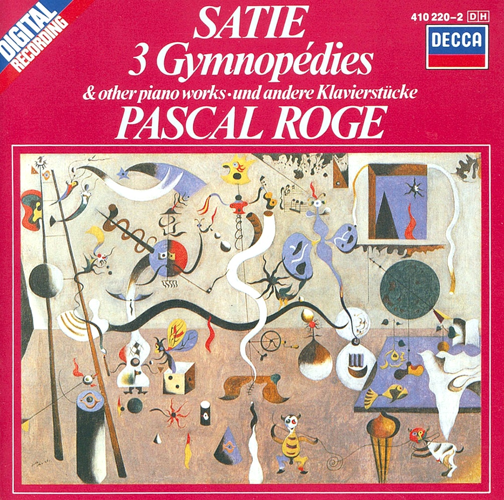 Satie piano works ciccolini rare