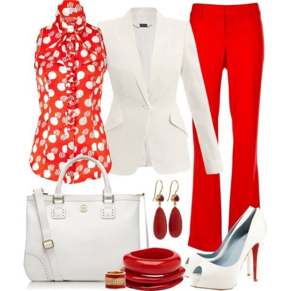 Red And White Outfits Ideas For Ladies... - trends4everyone