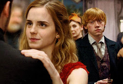 hermione ron watson emma granger loveteam harry potter weasley