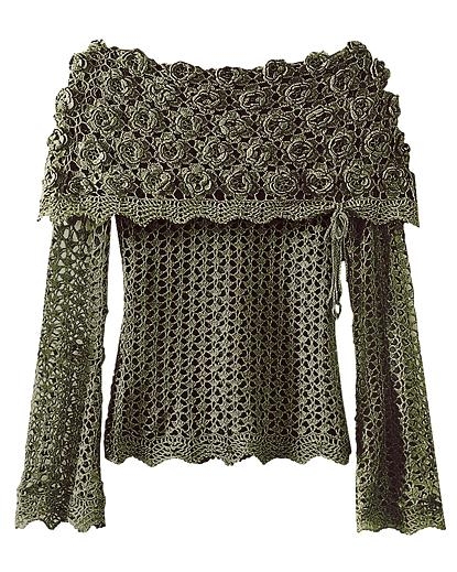 Ergahandmade: Crochet Sweater + Diagrams