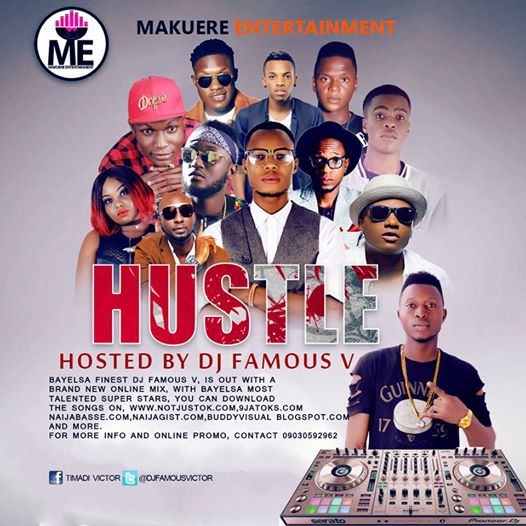 DJ FAMOUS V, (HUSTLE) ONLINE MIXTAPE
