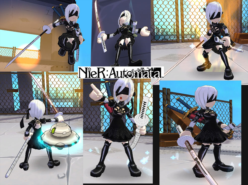 Gear Design Special Nier Automata LSGDI [LostSaga Gear Design Indonesia]