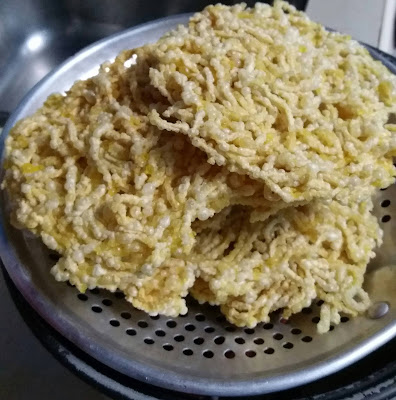 Mee Siput Goreng Makan Dengan Sambal Tumis Style Johor