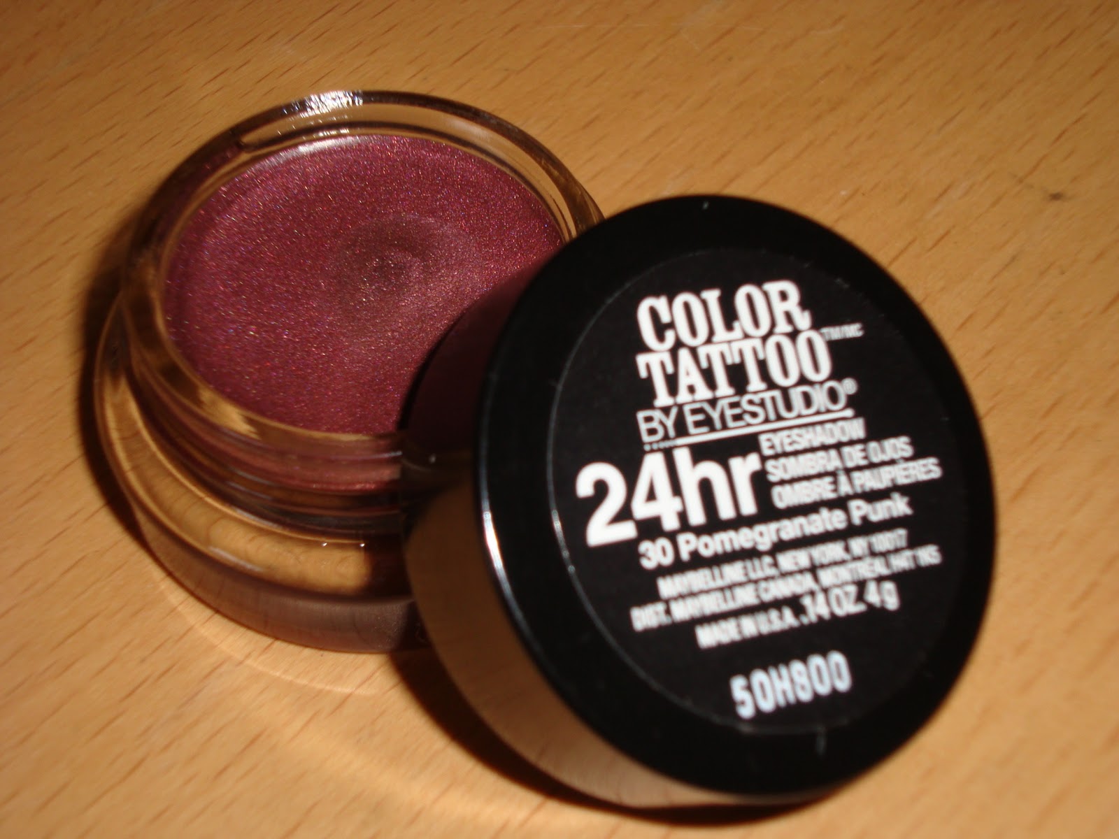 LGL325: Maybelline Color Tattoo Swatches