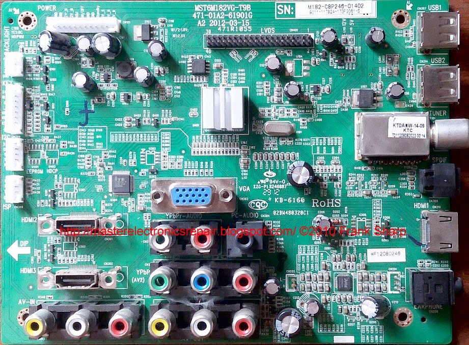 Master Electronics Repair !: REPAIR / SERVICING TV ERISSON 32LEK14