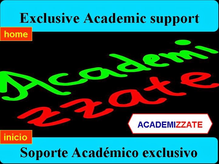 ACADEMIZZATE exclusive Academic, Discover more
